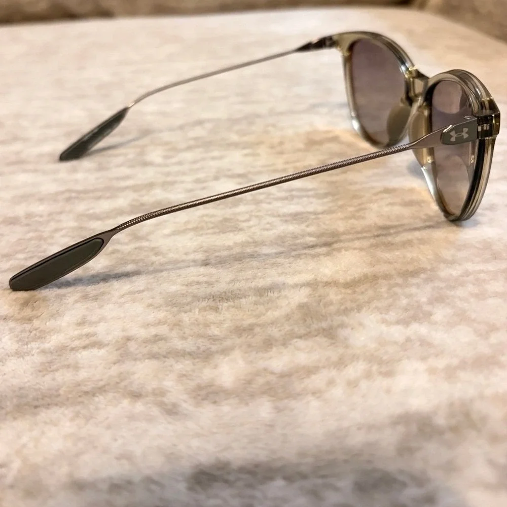 Under Armour Women's Sunglasses Crystal Smoke UA Expanse BS990 New 54-15-140